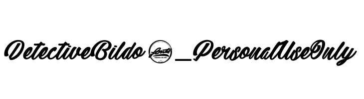 Detective Bildo 2_PersonalUseOnly  font caratteri gratis