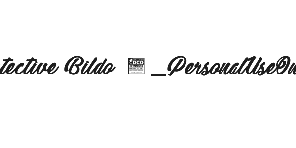 Detective Bildo 2_PersonalUseOnly Logo