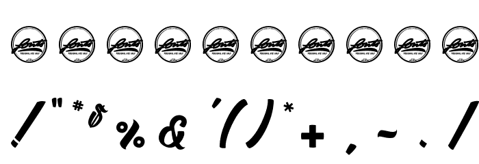 Detective Bildo_PersonalUseOnly Font OTHER CHARS