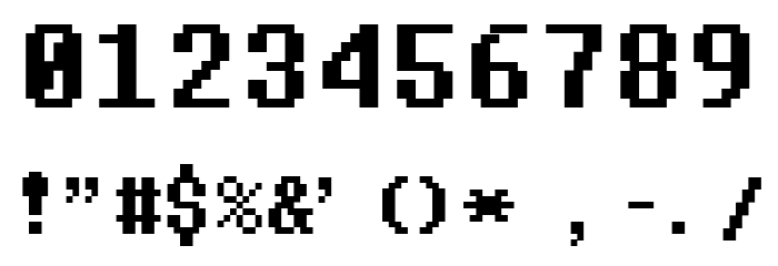 Determination Mono(RUS BY LYAJK Font OTHER CHARS