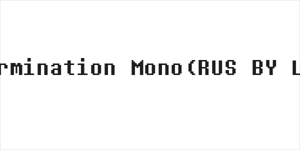 Determination Mono(RUS BY LYAJK Logo