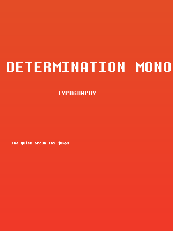 Determination Mono(RUS BY LYAJK Poster