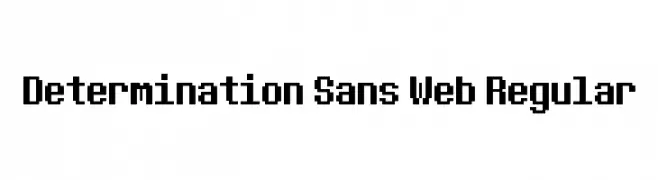 Determination Sans Web Regular 