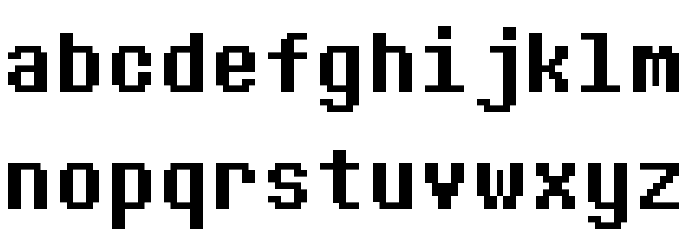 Determination1 (RUS BY LYAJKA) Font LOWERCASE