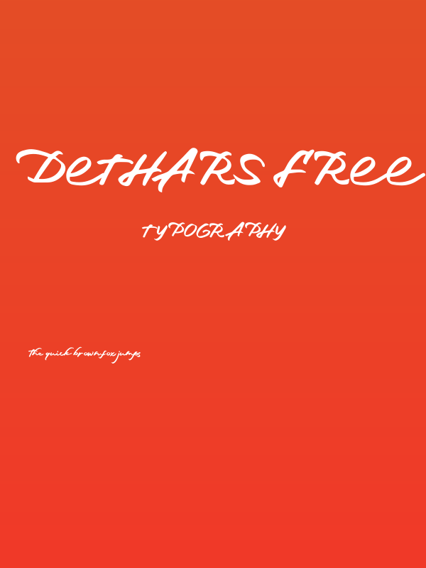 Dethars FREE Poster