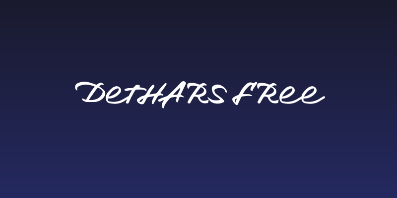 Dethars FREE Social Header