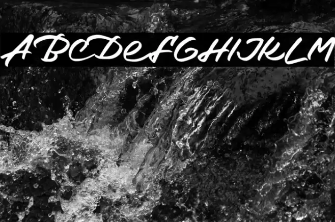 DetharsFREE फ़ॉन्ट examples