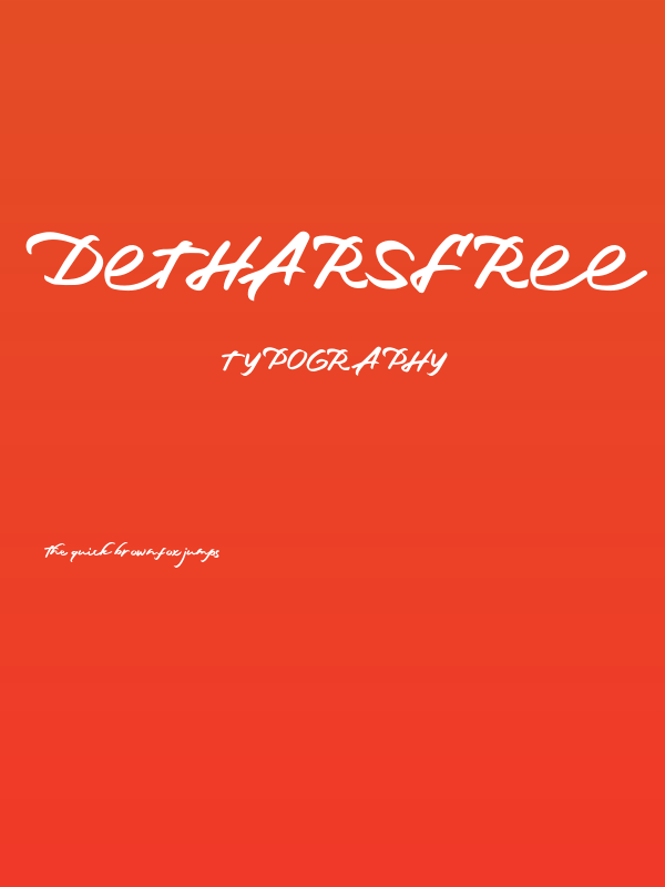 DetharsFREE Poster