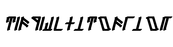 Dethek Bold Italic  Frei Schriftart Herunterladen