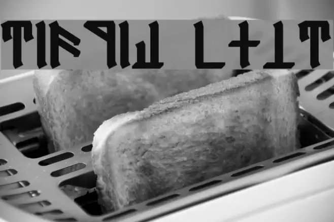 Dethek Bold Font examples