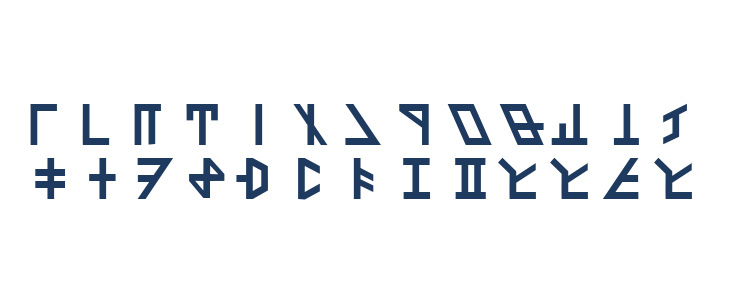 Dethek   Dwarvish-FR Lowercase