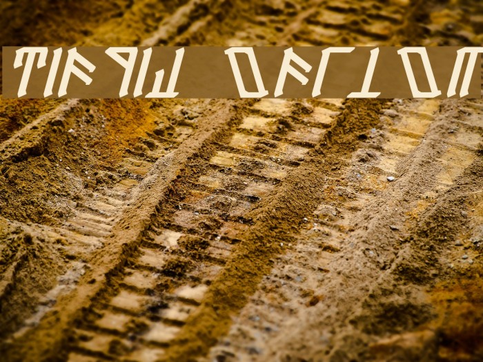 Dethek Italic Font examples