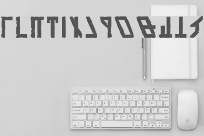 Dethek Stone Normal Font examples