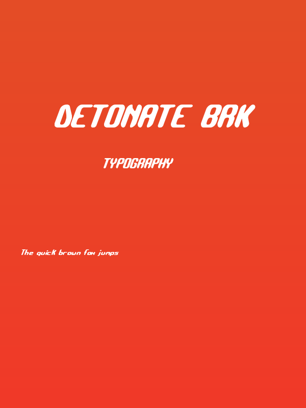 Detonate BRK Poster