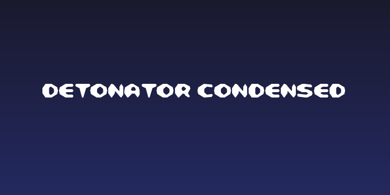 Detonator Condensed Social Header