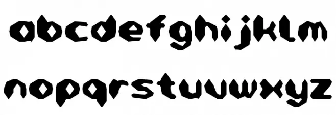 Detonator Condensed फ़ॉन्ट लोअरकेस