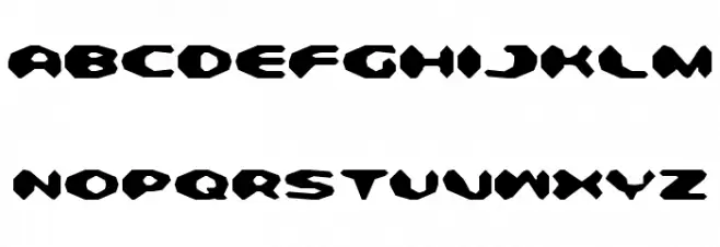Detonator フォント 大文字