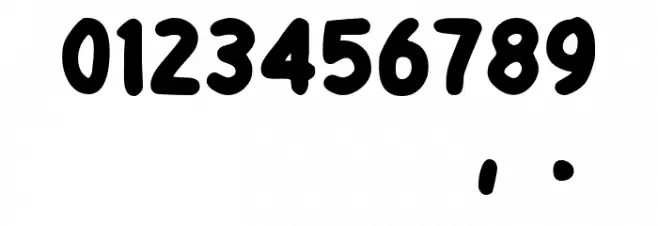 DetourDork Font OTHER CHARS