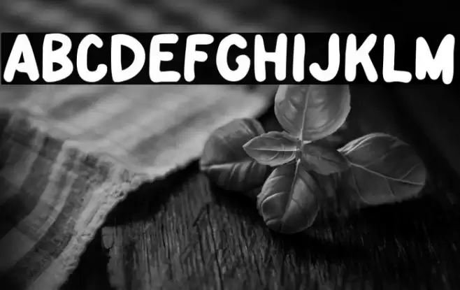 DetourDork Font examples