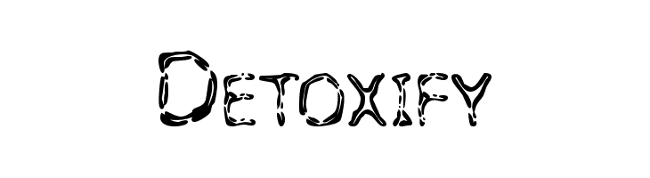 Detoxify Font
