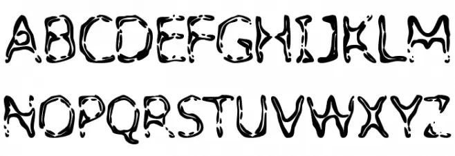 Detoxify Шрифта ВЕРХНИЙ