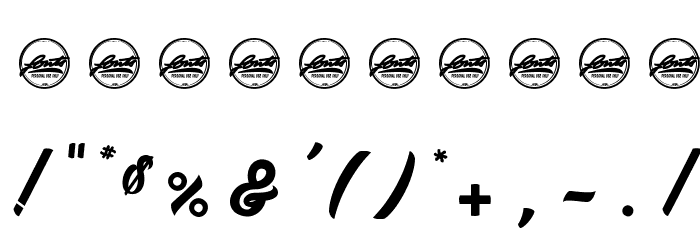 Detrimental_PersonalUseOnly Font OTHER CHARS