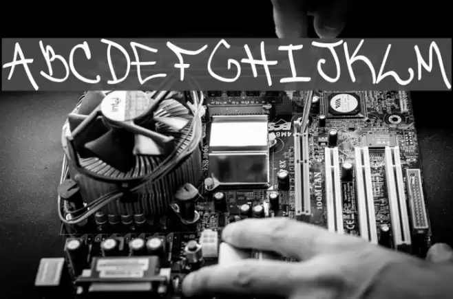 Detroit Ghetto Font examples