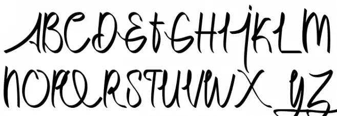 Dettallia Personal Use Only Schriftart Groß