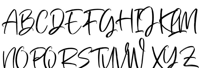 Dettfass Trafalgar Font UPPERCASE