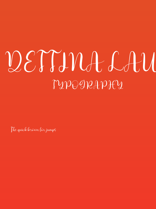 Dettina Laura Poster