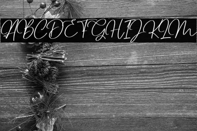 Dettreon Smith Font examples