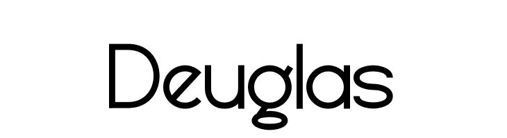 Deuglas  Frei Schriftart Herunterladen