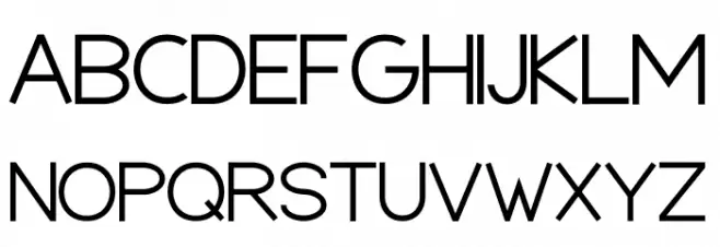 Deuglas Schriftart Groß