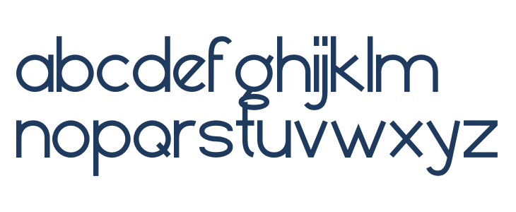 Deuglas Lowercase