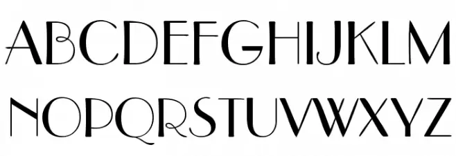 DeusenburgSSK फ़ॉन्ट अपरकेस