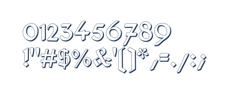 Deutsch-Gotisch Shadow Other Characters