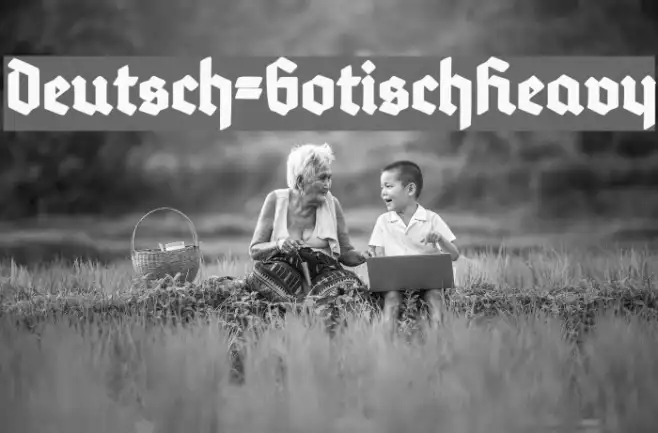 Deutsch-GotischHeavy Example 2