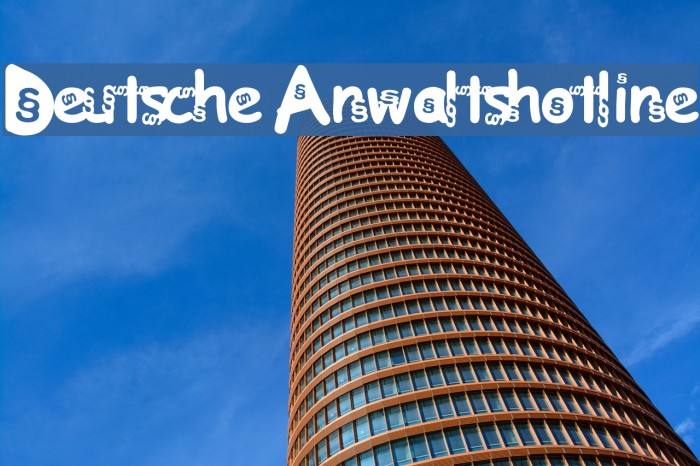 Deutsche Anwaltshotline Polices examples