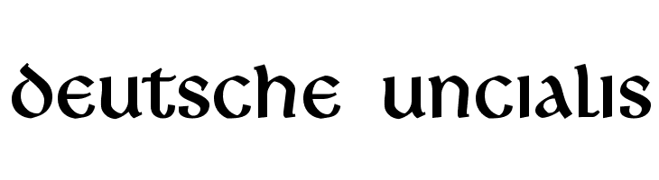 Deutsche Uncialis Font