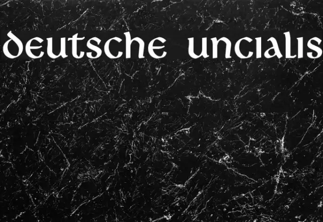 Deutsche Uncialis Example 2