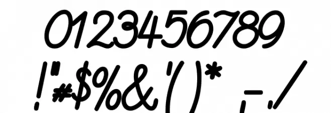 DeutscheNormalschriftOT-Bold Font OTHER CHARS