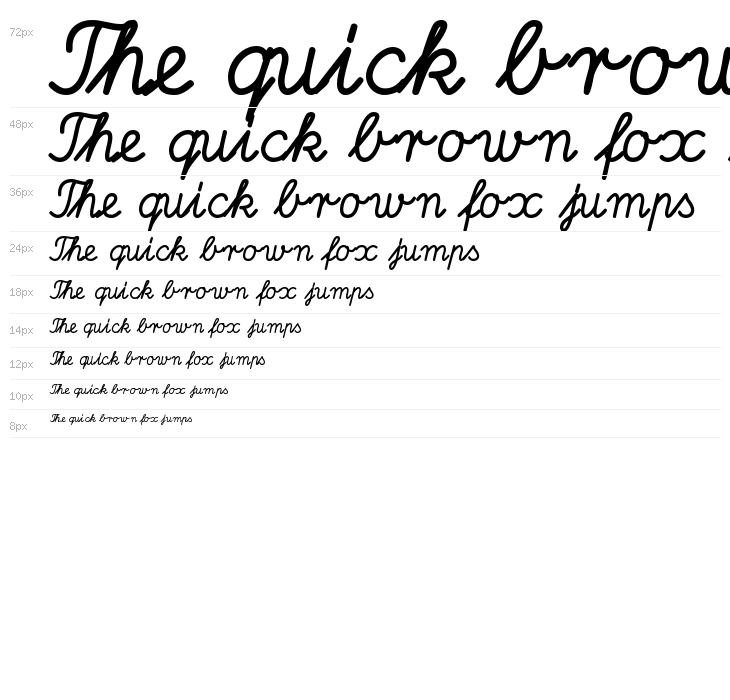 DeutscheNormalschriftOT-Bold Waterfall