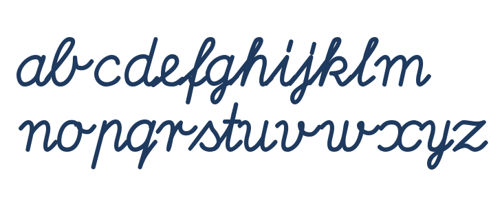 DeutscheNormalschriftOT-Bold Lowercase