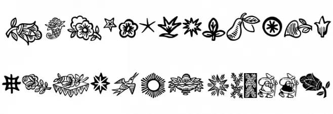 DeutscherSchmuck Font Litere mari
