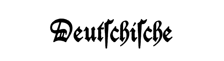 Deutschische Font
