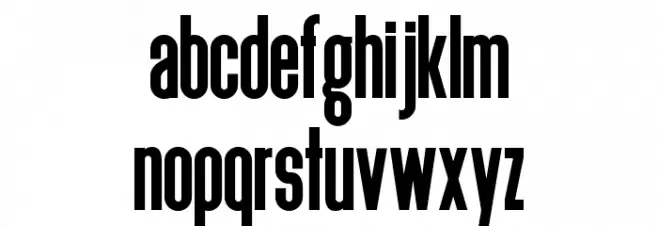 Deutschlander خط أحرف صغيرة