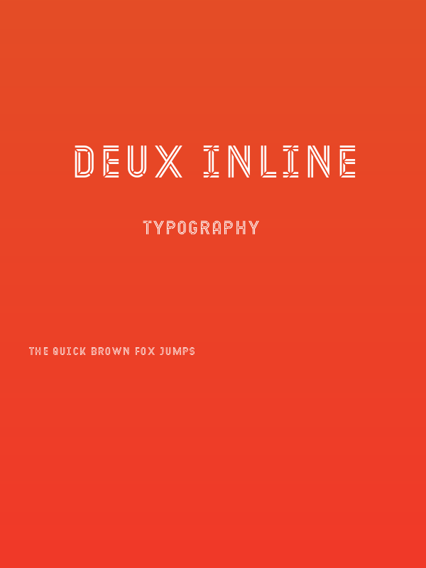 Deux inline Poster