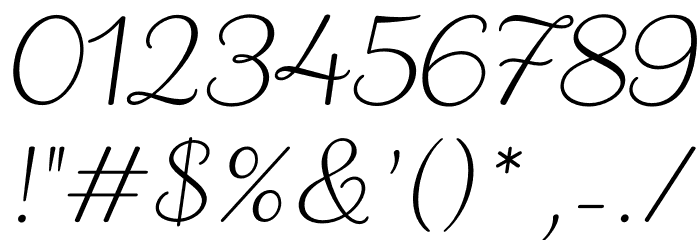 DeuxiemeRang-Italic Font OTHER CHARS