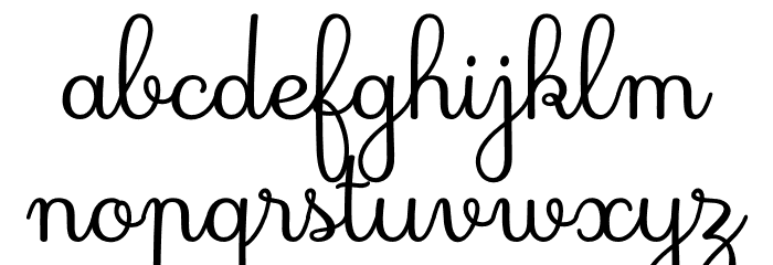 DeuxiemeRang Font Litere mici