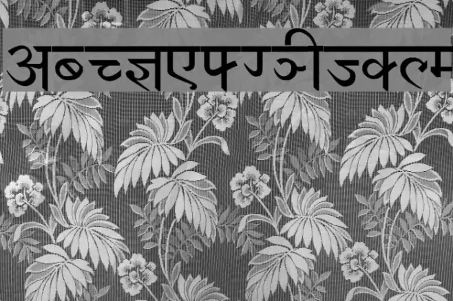 Devanagari New Normal Font examples